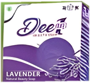 Lavender soap box